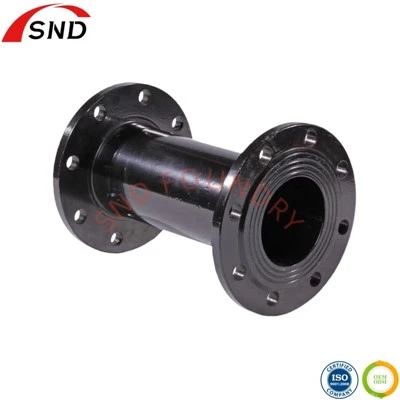 ductile آئرن flanged مختصر ٹیوب